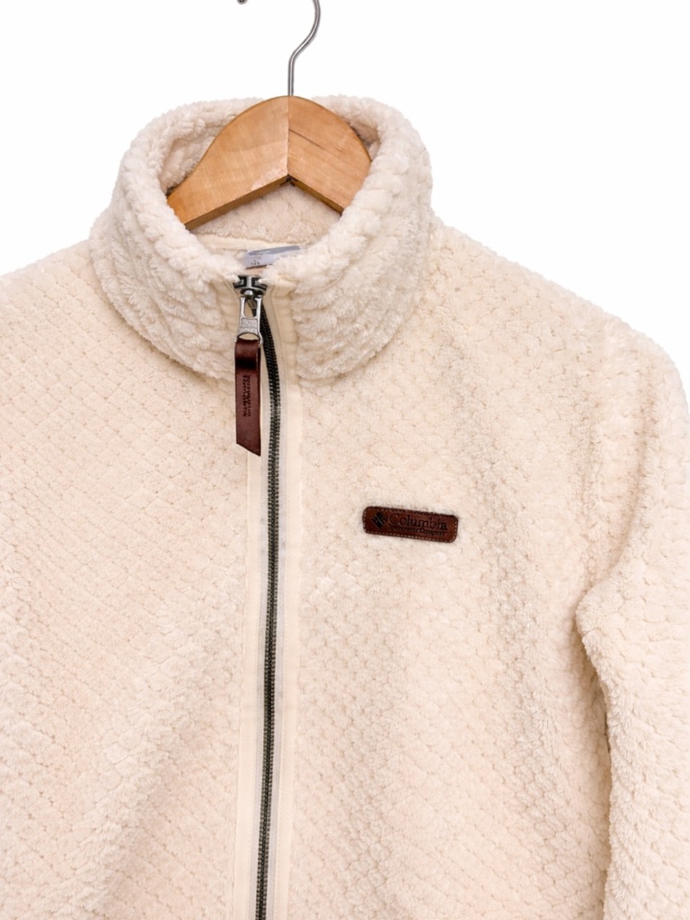 Columbia Sherpa Fleece Jacket Cozy Full Zip Soft Women’s S - Picture 3 of 6